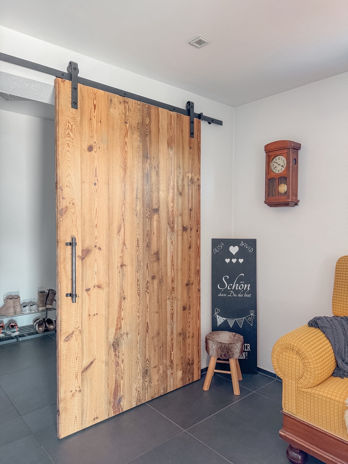 Schiebetür aus Holz